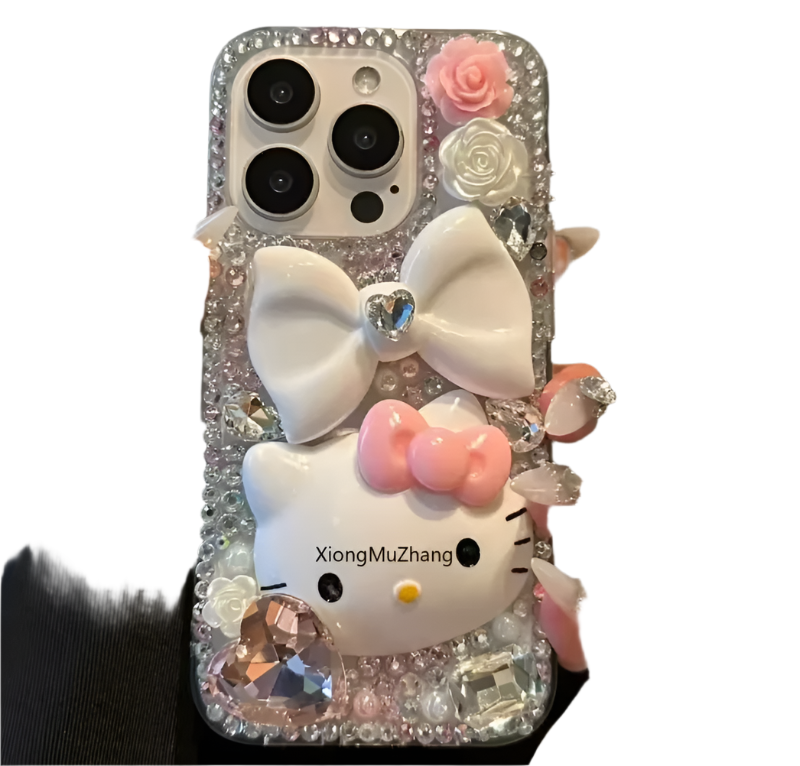 Hello Kitty Bling S25 Samsung Case