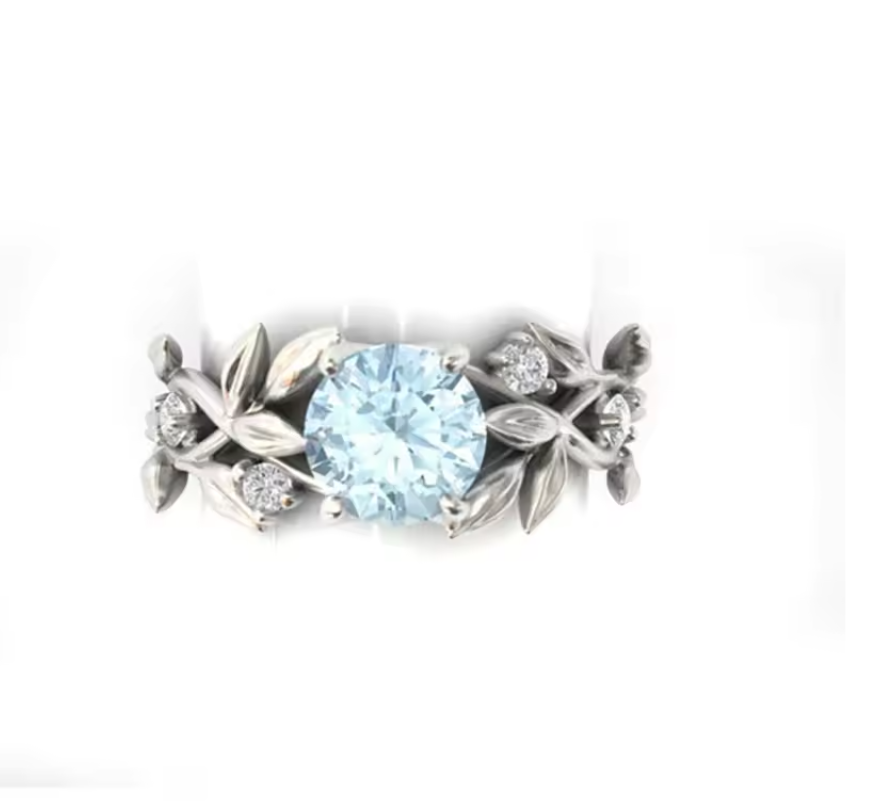 Engagement ring for women front