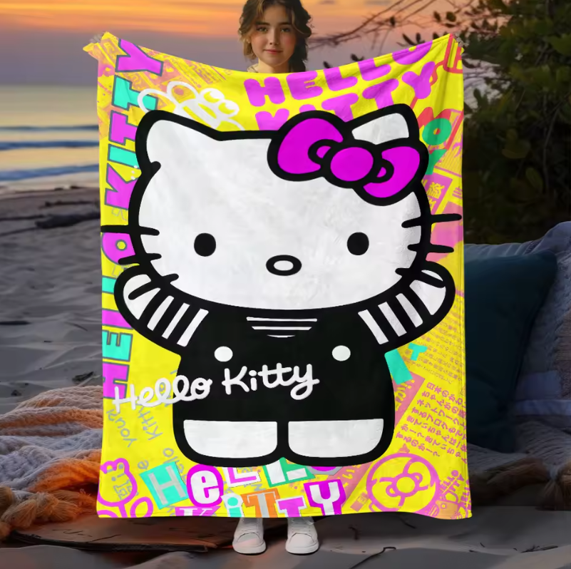 Sanrio Hello Kitty Throw Blanket