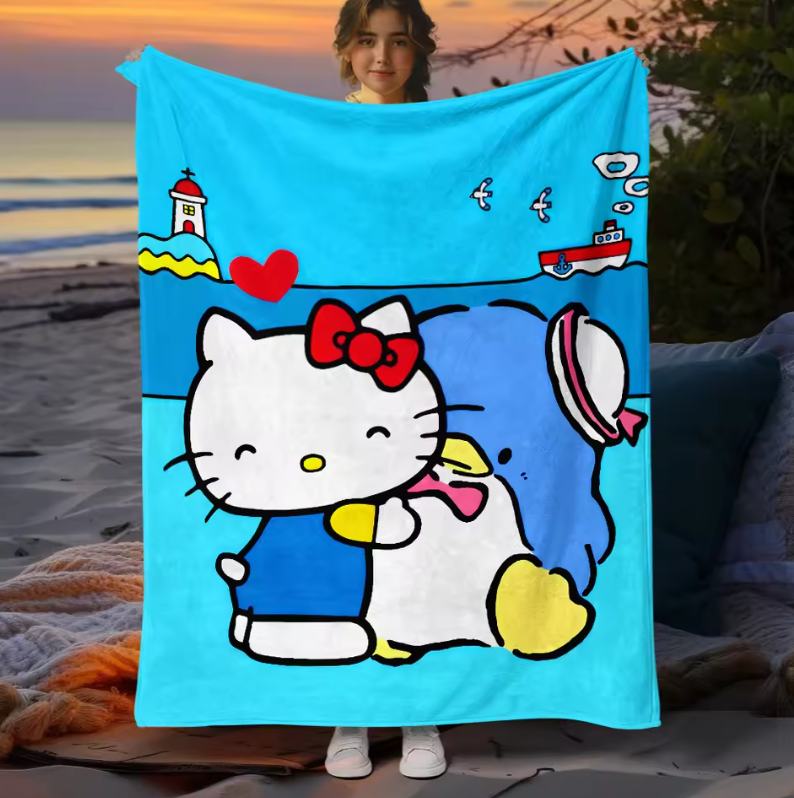 Sanrio Hello Kitty Throw Blanket