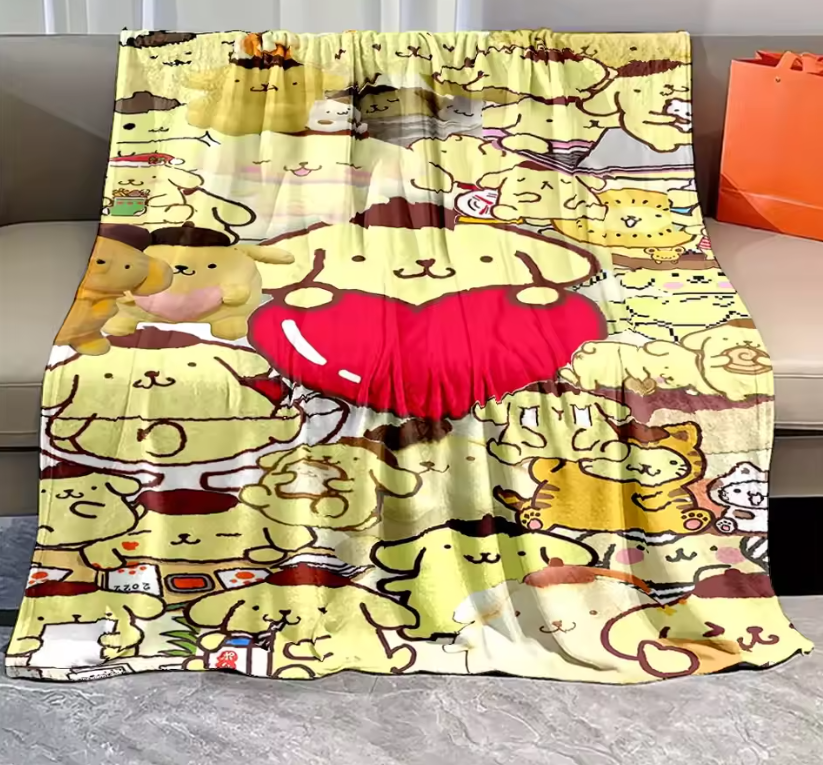 Pompompurin Blanket