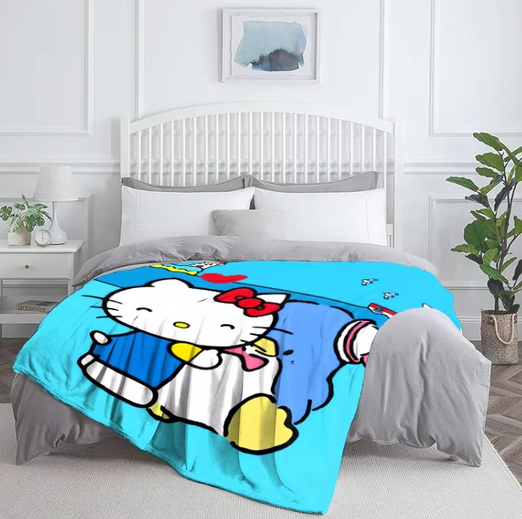 Sanrio Hello Kitty Throw Blanket