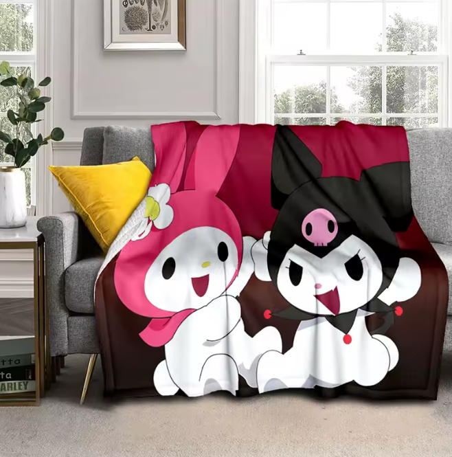 Kuromi Blanket