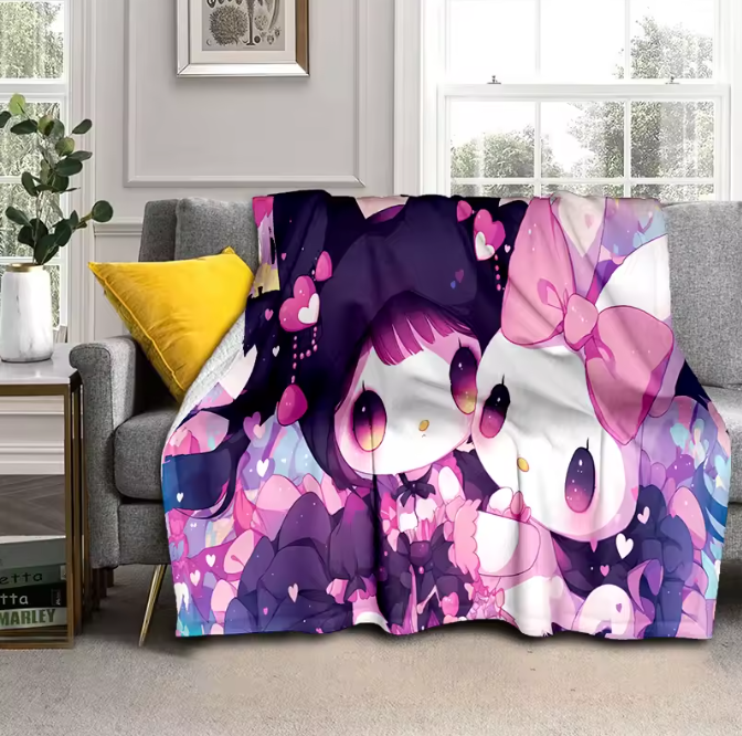 Kuromi Blanket