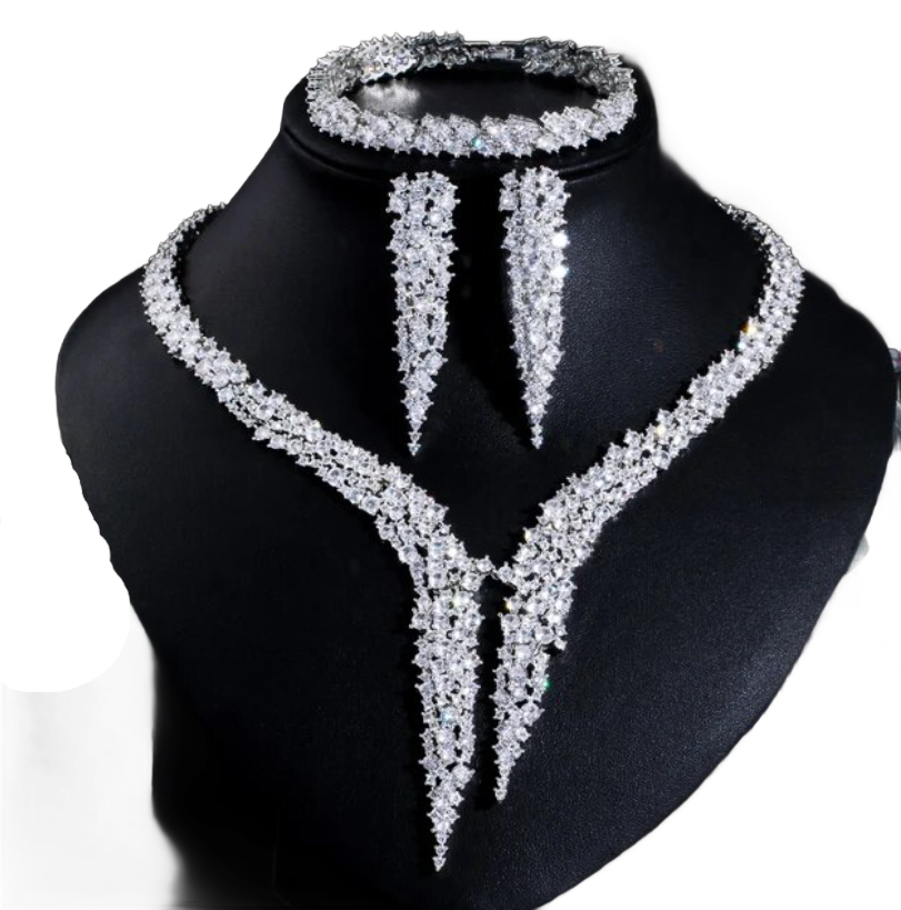heavy bridal necklace set