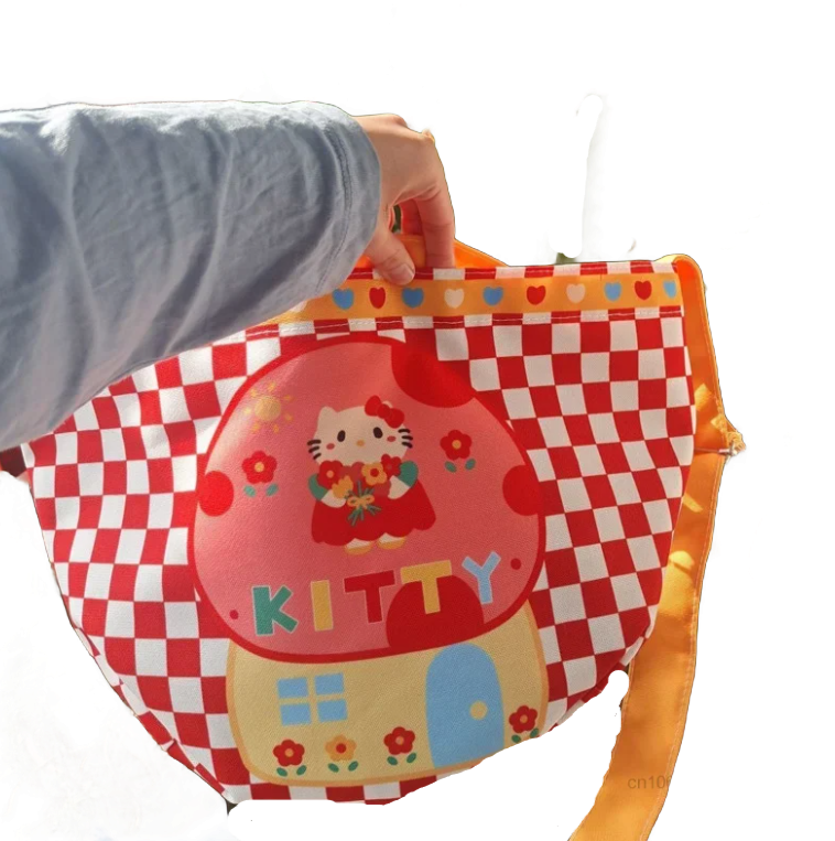 Sanrio Hello Kitty Messenger Bag | Kawaii, Waterproof & Large Capacity