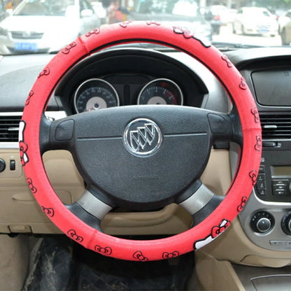 Hello Kitty Steering Wheel Cover