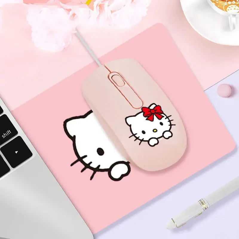 Hello Kitty Girls Wired Mouse