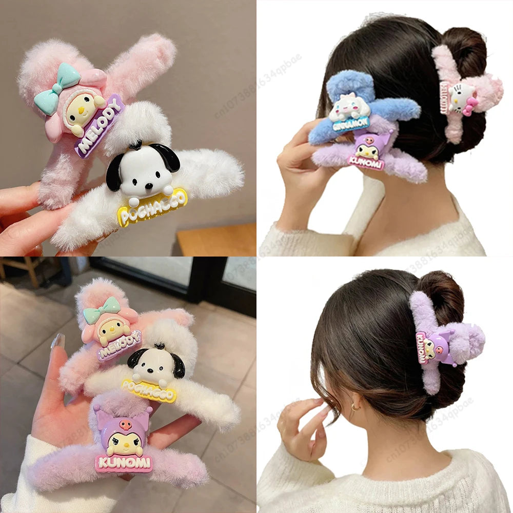 Sanrio Plush Hair Clip