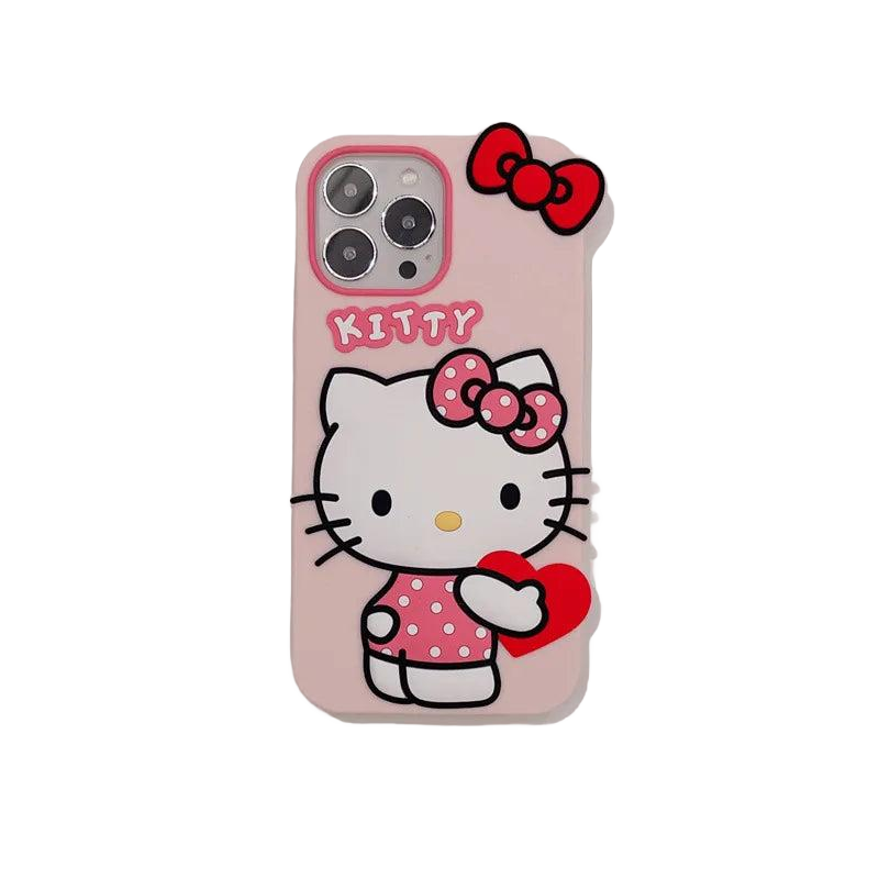 Pink Hello Kitty Silicone iPhone Case | Adorably Protective