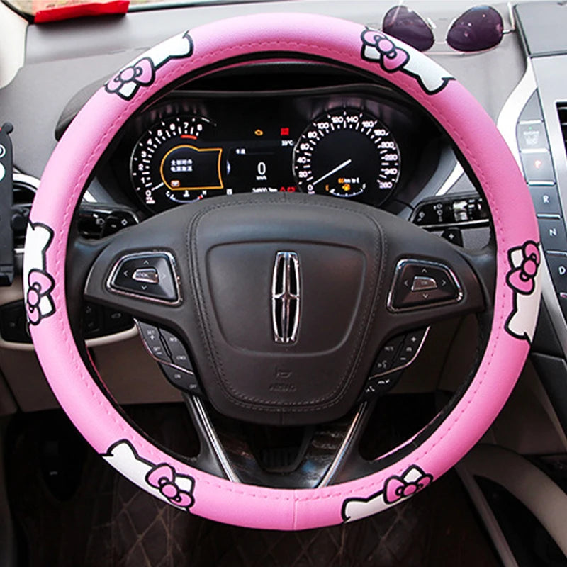 Hello Kitty Steering Wheel Cover