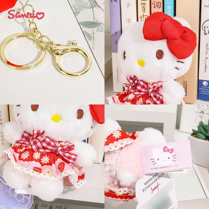 Matching Hello Kitty Plush Keychain