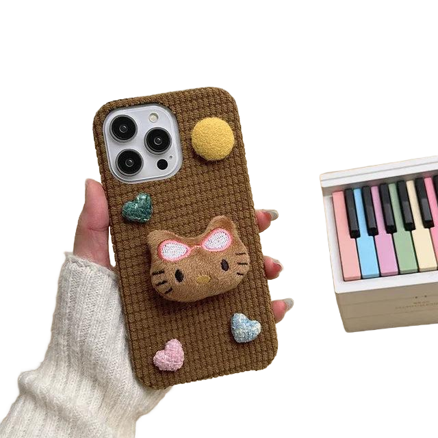 Hello Kitty Hawaiian Plush iPhone Case
