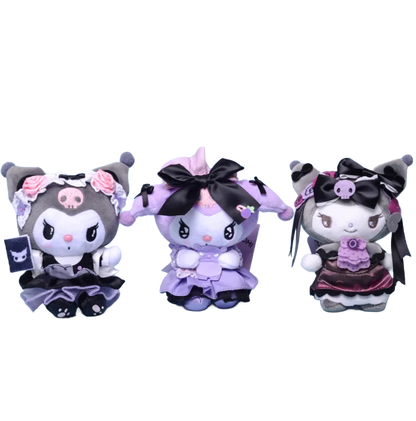 Kuromi Plush Keychain | Kuromi & My Melody Japanese Keychain