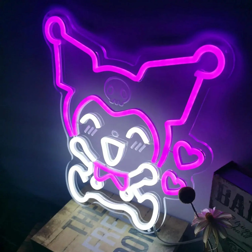 Kuromi Neon LED Light