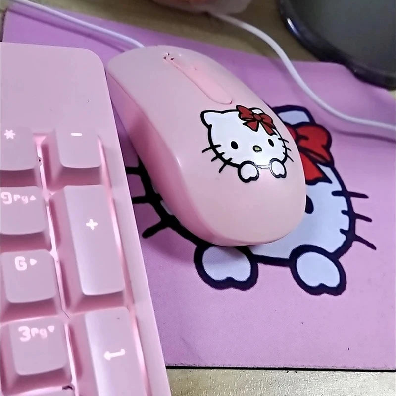 Hello Kitty Girls Wired Mouse