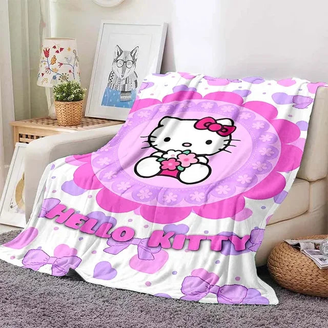 Hello Kitty Plush Blanket King Size