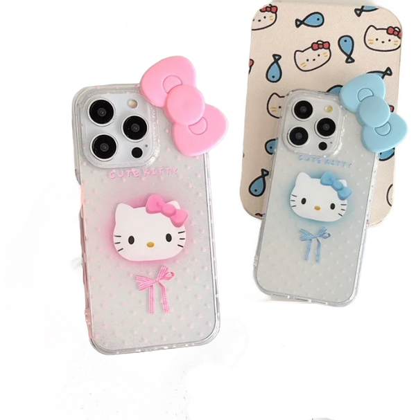 Matching Hello Kitty Phone Case