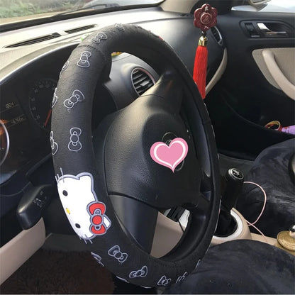 Hello Kitty Steering Wheel Cover