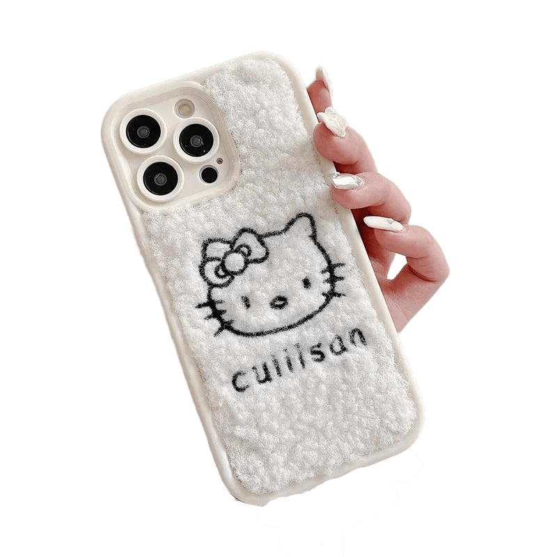 Hello Kitty Plush Case | Samsung A Series | Stylish Protection