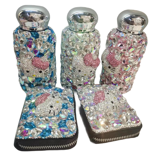 hello kitty bling tumbler