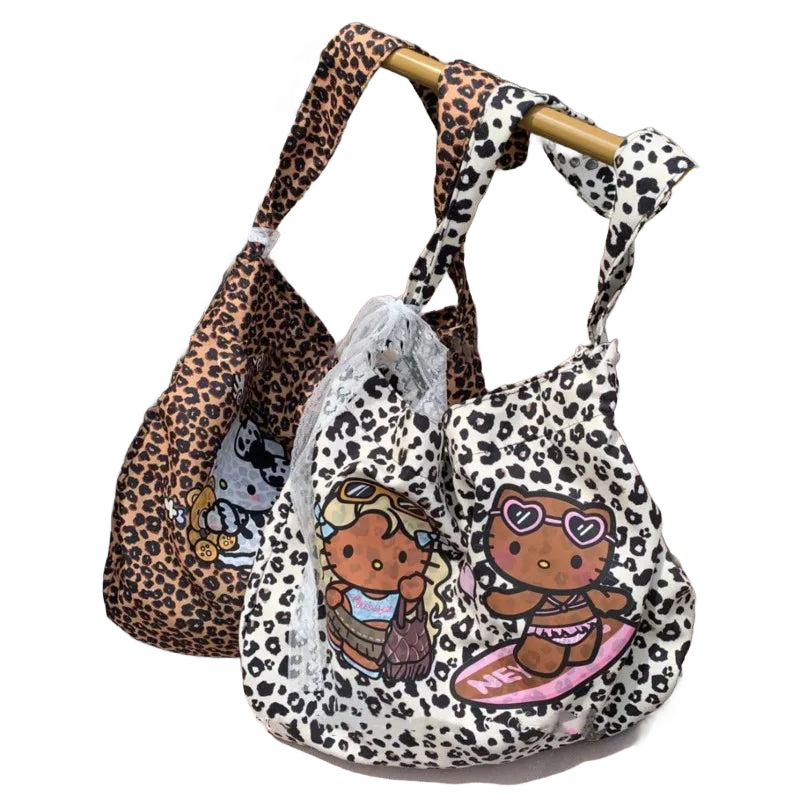 Hawaiian Hello Kitty Tote Backpack | Cute & Stylish 