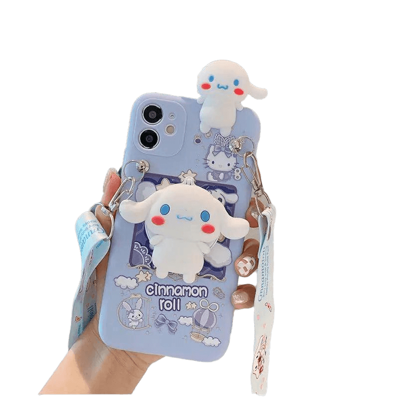 Cinnamoroll Samsung Case with Mirror | Chic & Convenient