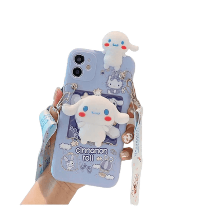 Cinnamoroll Samsung Case with Mirror | Chic & Convenient