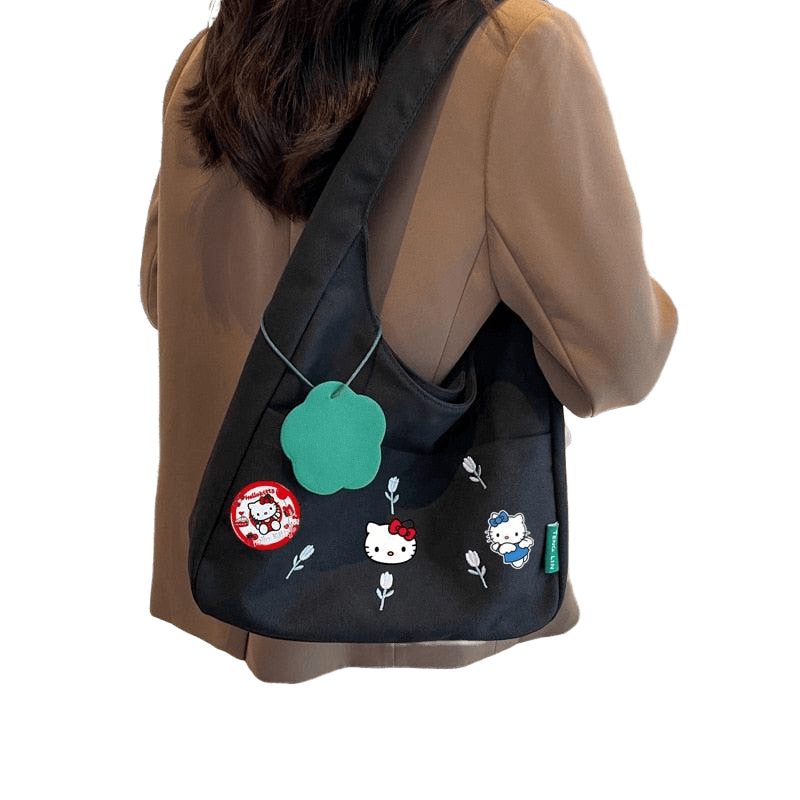Baggu Hello Kitty Tote Bag: Spacious and Stylish with Ample Storage