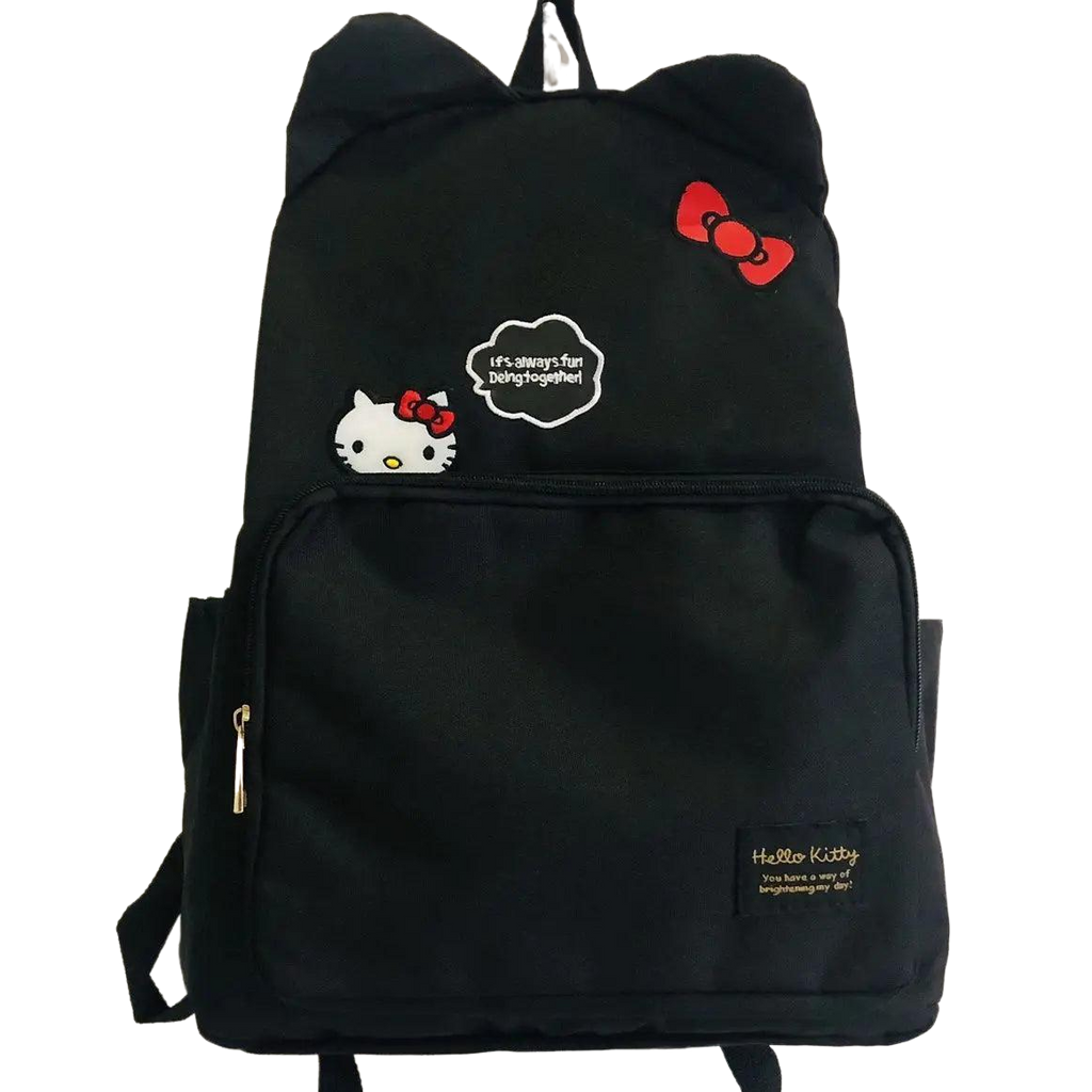 Black Hello Kitty Backpack | Trendy and Practical