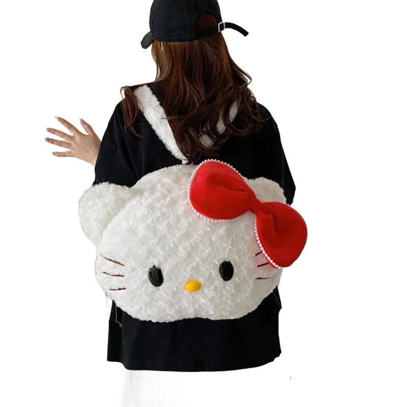 Hello Kitty Plush Bow Bag