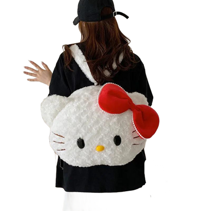 Hello Kitty Plush Bow Bag