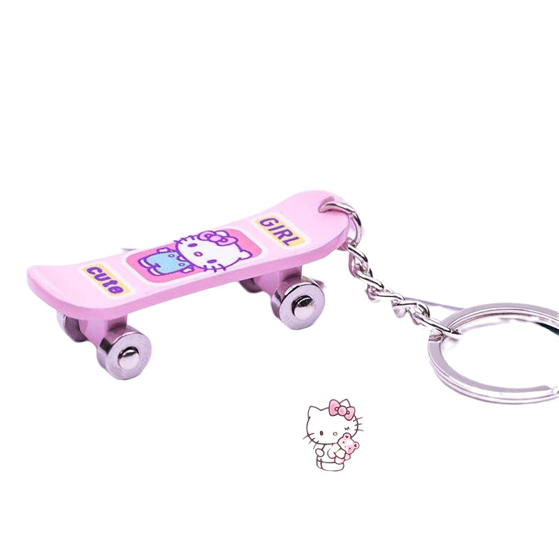 Sanrio Scooter Keychain