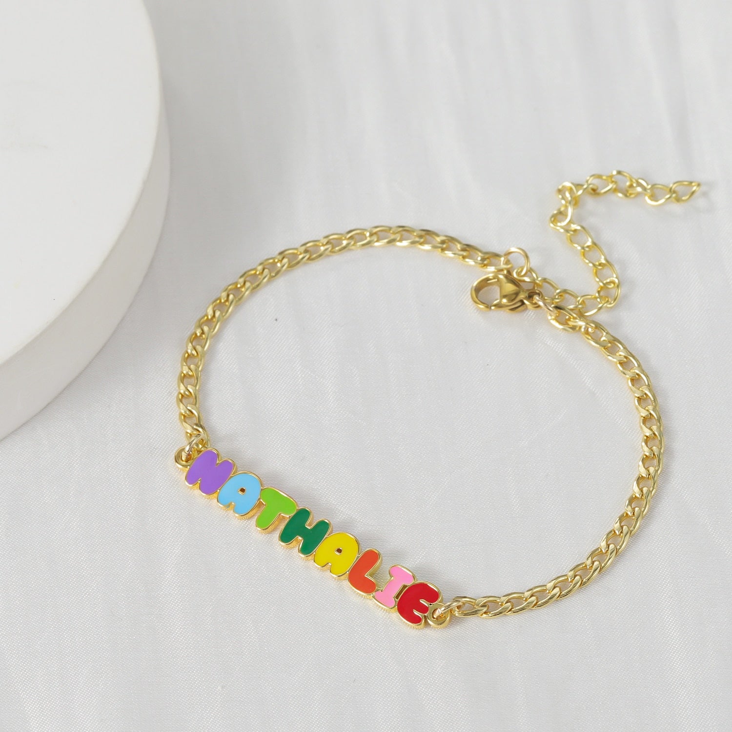 Custom Rainbow Bracelets