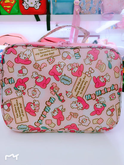 Vintage Hello Kitty Makeup Box Bag - Stylish and Timeless