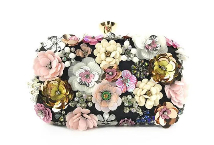 Wedding Evening Clutch Purse black