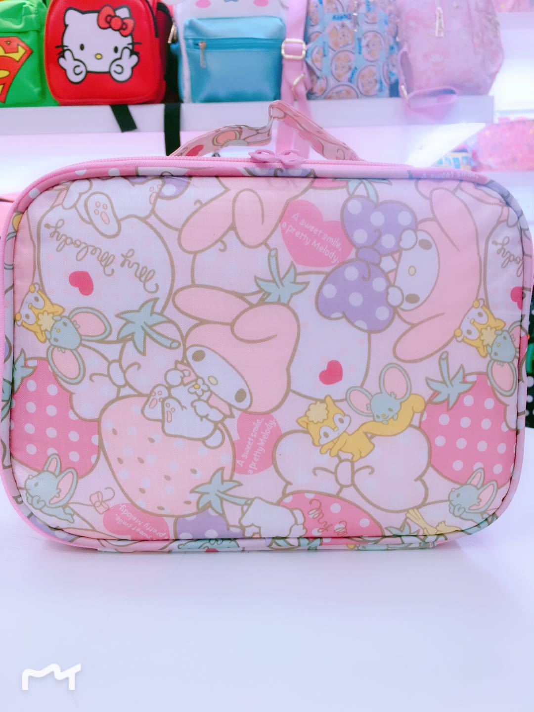 Vintage Hello Kitty Makeup Box Bag - Stylish and Timeless