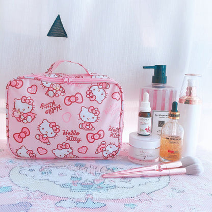 Vintage Hello Kitty Makeup Box Bag - Stylish and Timeless