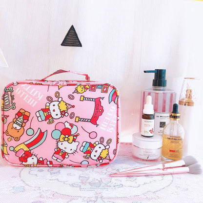 Vintage Hello Kitty Makeup Box Bag - Stylish and Timeless