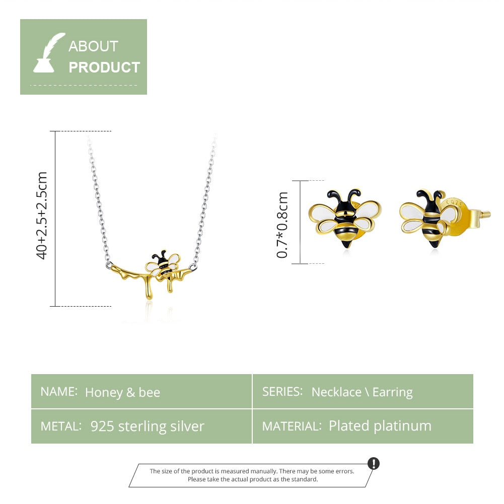 Honey Bee Jewelry Set