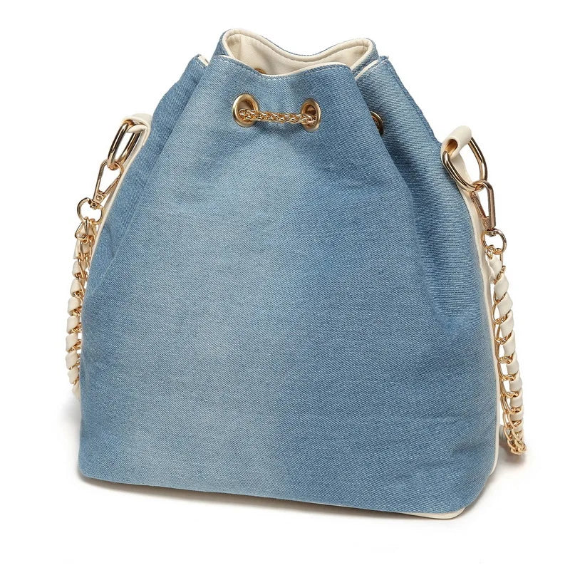 Hello Kitty Denim Diamond Bag