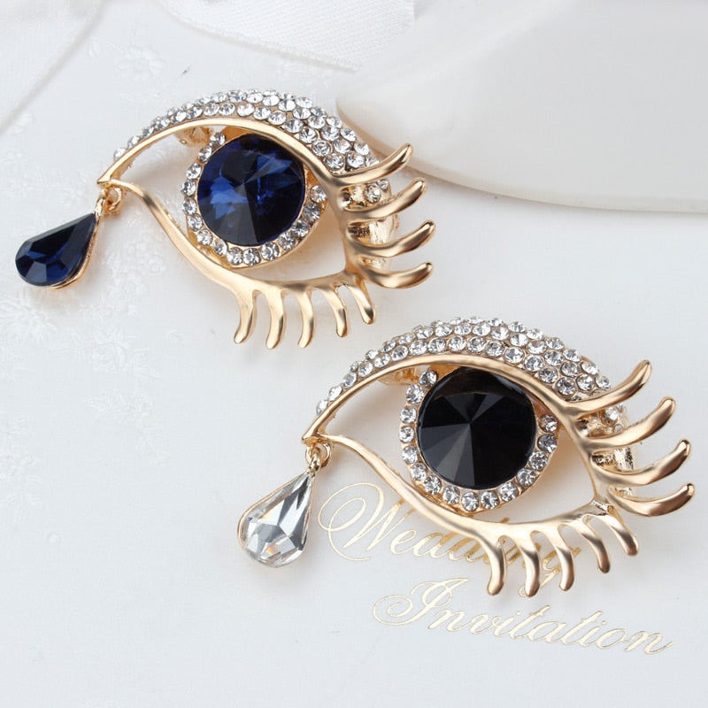 Evil Eye Brooch