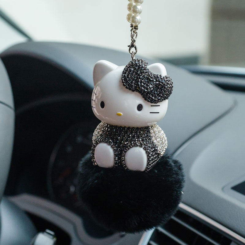 Hello Kitty Car Plush Pendant