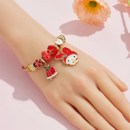 Sanrio Christmas Beaded Bracelet