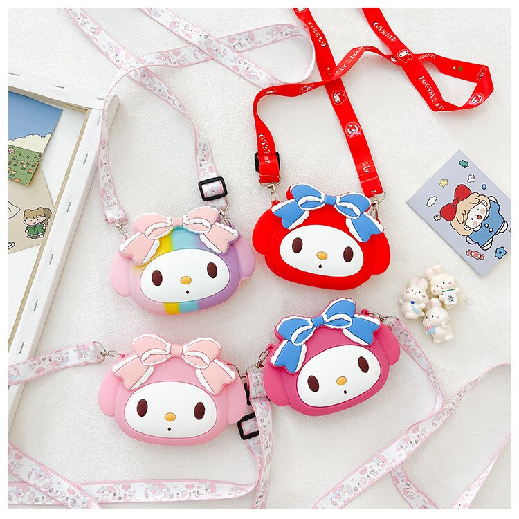 Sanrio silicone messenger bag