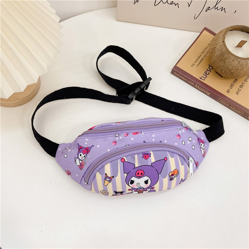 Hello Kitty Waist Bag - Cute Crossbody Coin Purse for Girls