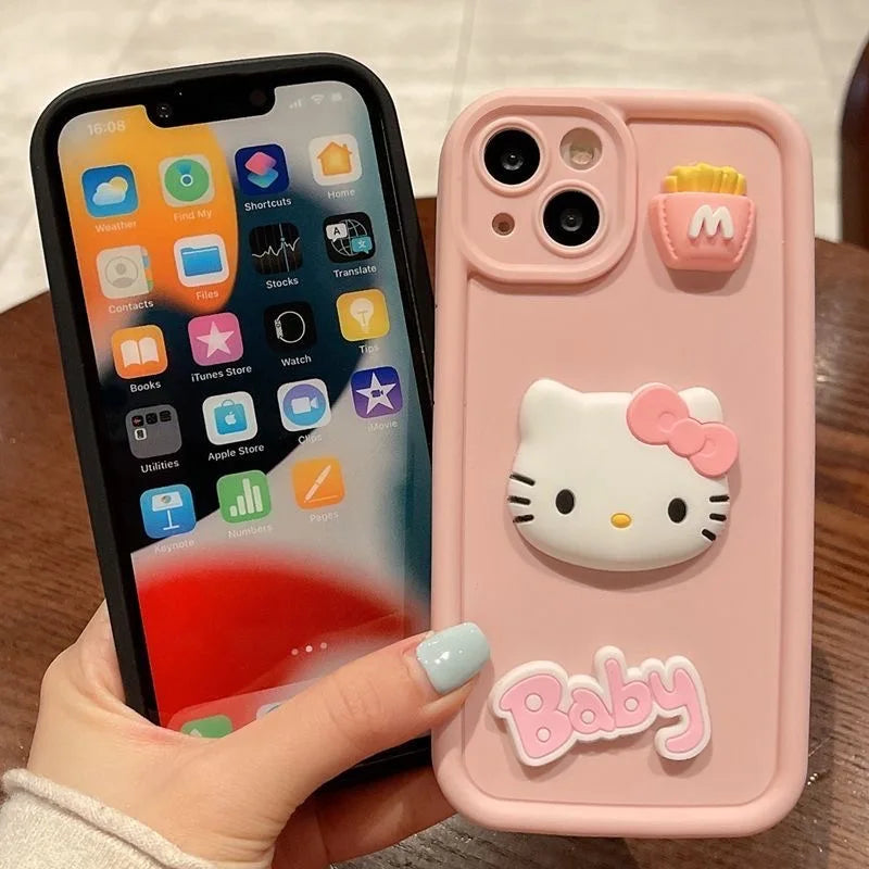 Hello Kitty Silicone Phone Case Samsung