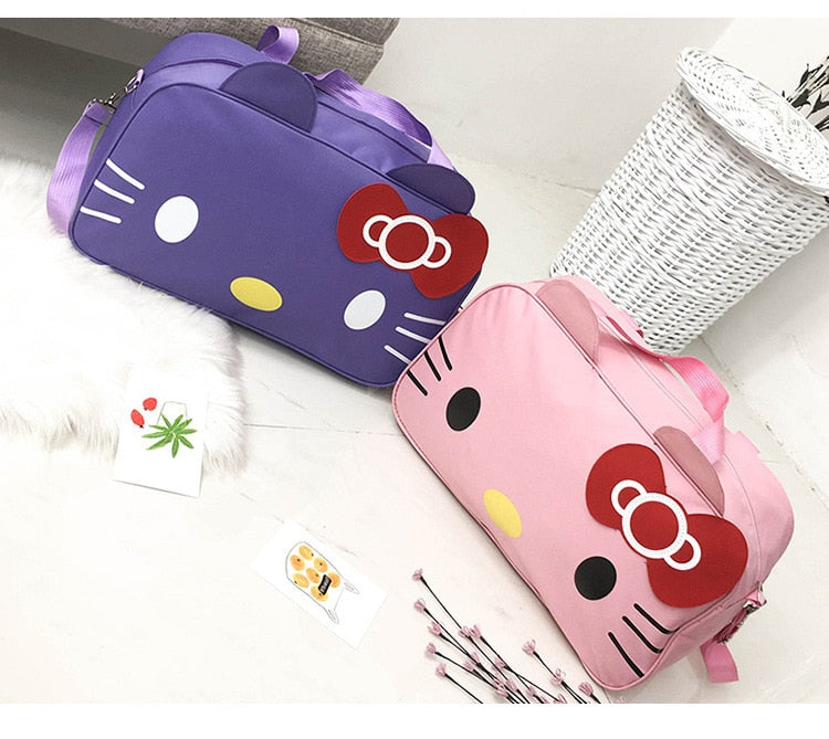 Hello Kitty travel bag Large capacity