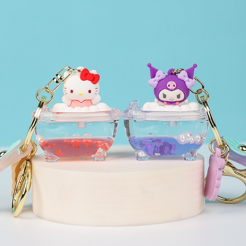 Sanrio Bathtub Keychain