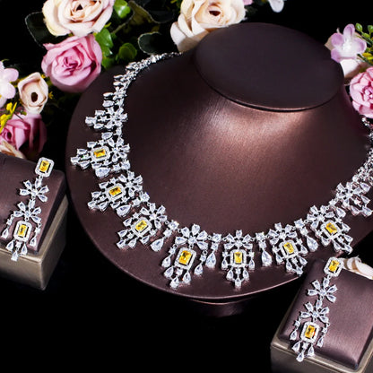 Wedding Necklace and Earrings | Designer Bridal Jewelry